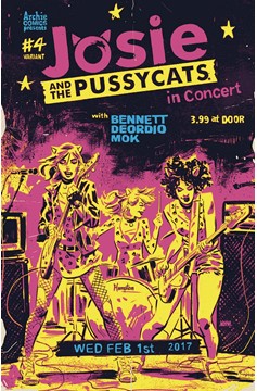 Josie & The Pussycats #4 Cover C Variant Michael Walsh