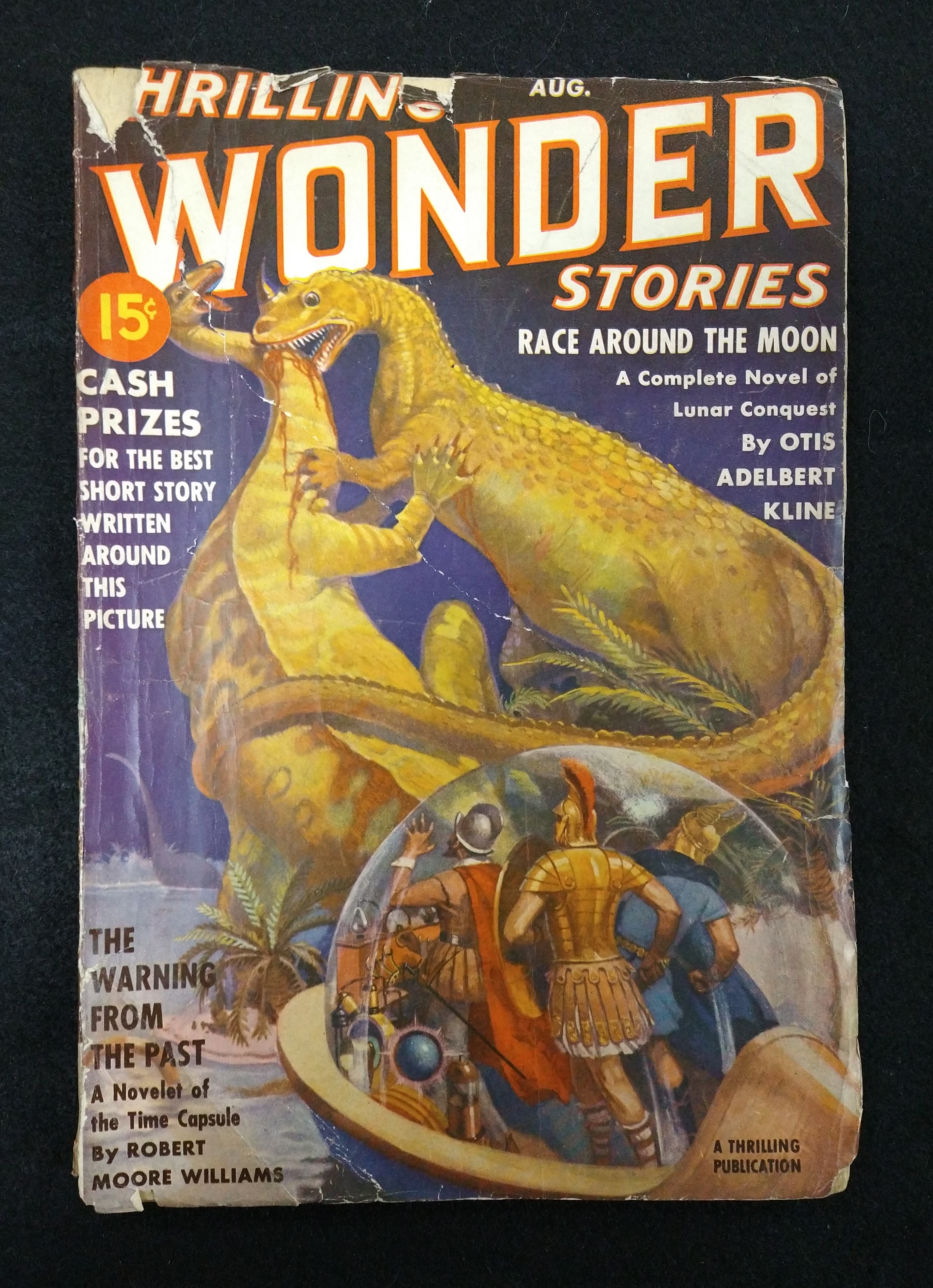 Thrilling Wonder Stories August 1939 Volume 14 Poor Condition