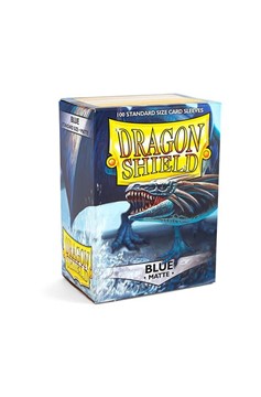 Dragon Shield Sleeves: Matte Blue (Box of 100)