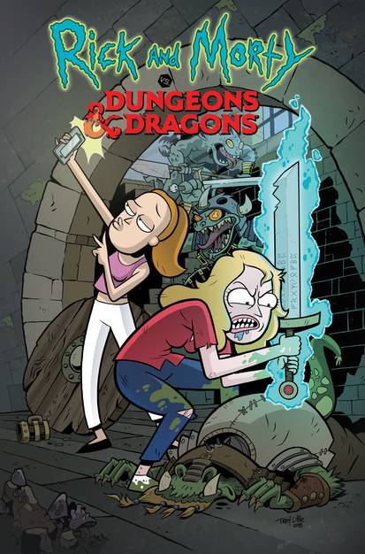 Rick and Morty Vs Dungeons & Dragons #2 Cover A Little (Of 4)