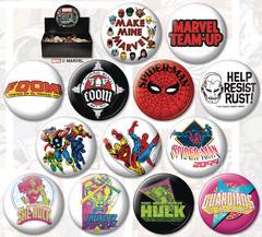 Marvel 80th Anniversary 144 Piece Button Display