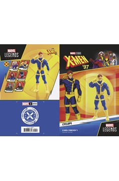 X-Men Forever #1 X-Men 97 Cyclops Action Figure Variant (Fall of the House of X)