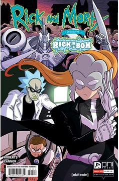Rick and Morty Presents Rick In A Box #1 (One Shot) Cover B Jeyodin Manga Variant (Mature)