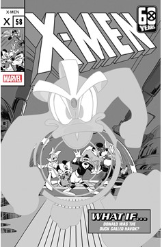 Amazing Spider-Man #49 1 for 100 Incentive Disney What If? Black And White Variant Variant (Blood Hunt)