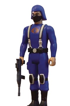 GI Joe Cobra Trooper H-Back Lt Brown Wv 1a Reaction Figure