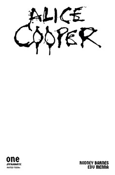 Alice Cooper #1 Cover E Blank Authentix (Of 5)
