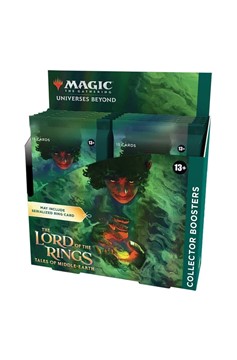 Magic The Gathering TCG: Lord of the Rings Tales of the Middle-Earth Collector Booster Box (12)