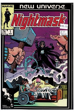 Nightmask: New Universe #1-12  Comic Pack