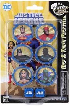 DC Comics Heroclix Justice League Unlimited Dice Token Pack