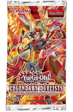 Yu-Gi-Oh! TCG: Legendary Duelists Soulburning Volcano Booster Pack (5)