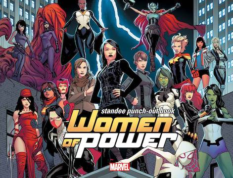 Women of Power Standee Punch Out Book Graphic Novel