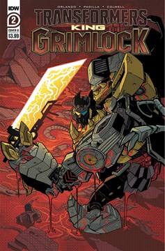 Transformers King Grimlock #2 Cover B Kyriazis (Of 5)