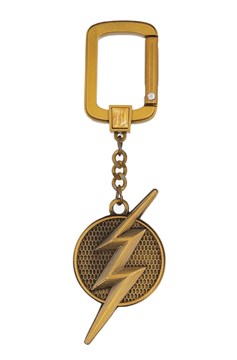DC The Flash Logo Pewter Key Ring
