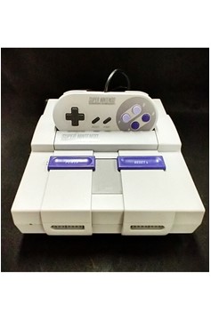 Super Nintendo Snes Console Bundle Pre-Owned