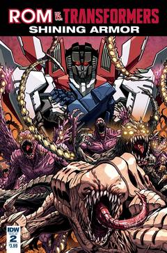 Rom Vs Transformers Shining Armor #2 Cover A Milne