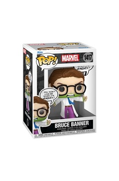 Marvel Hulk Bruce Banner (Don't Make me Angry) Funko Pop! Vinyl Figure #1417