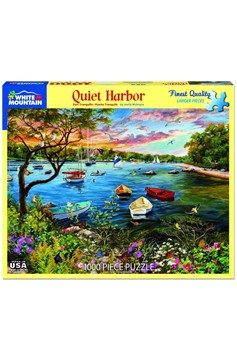 Quiet Harbor (1722Pz) - 1000 Piece Jigsaw Puzzle