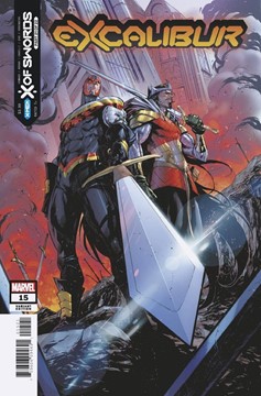 Excalibur #15 Coello Variant X of Swords (2019)