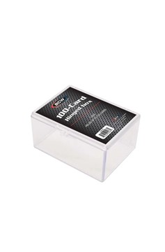 BCW 100 Count Hinged Trading Card Box