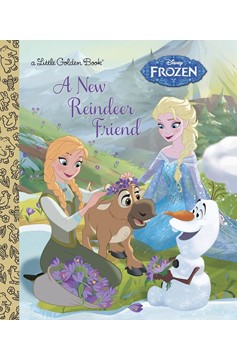 Disney Little Golden Book Frozen New Reindeer Friend
