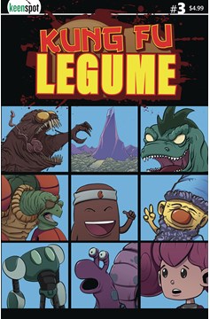 Kung Fu Legume #3 Cover A Michael Adams