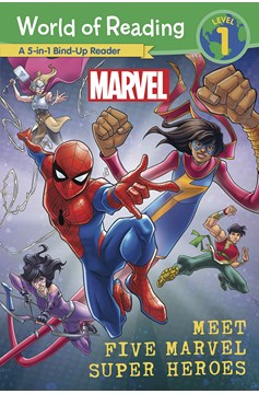 World of Reading Meet Five Marvel Super Heroes Soft Cover
