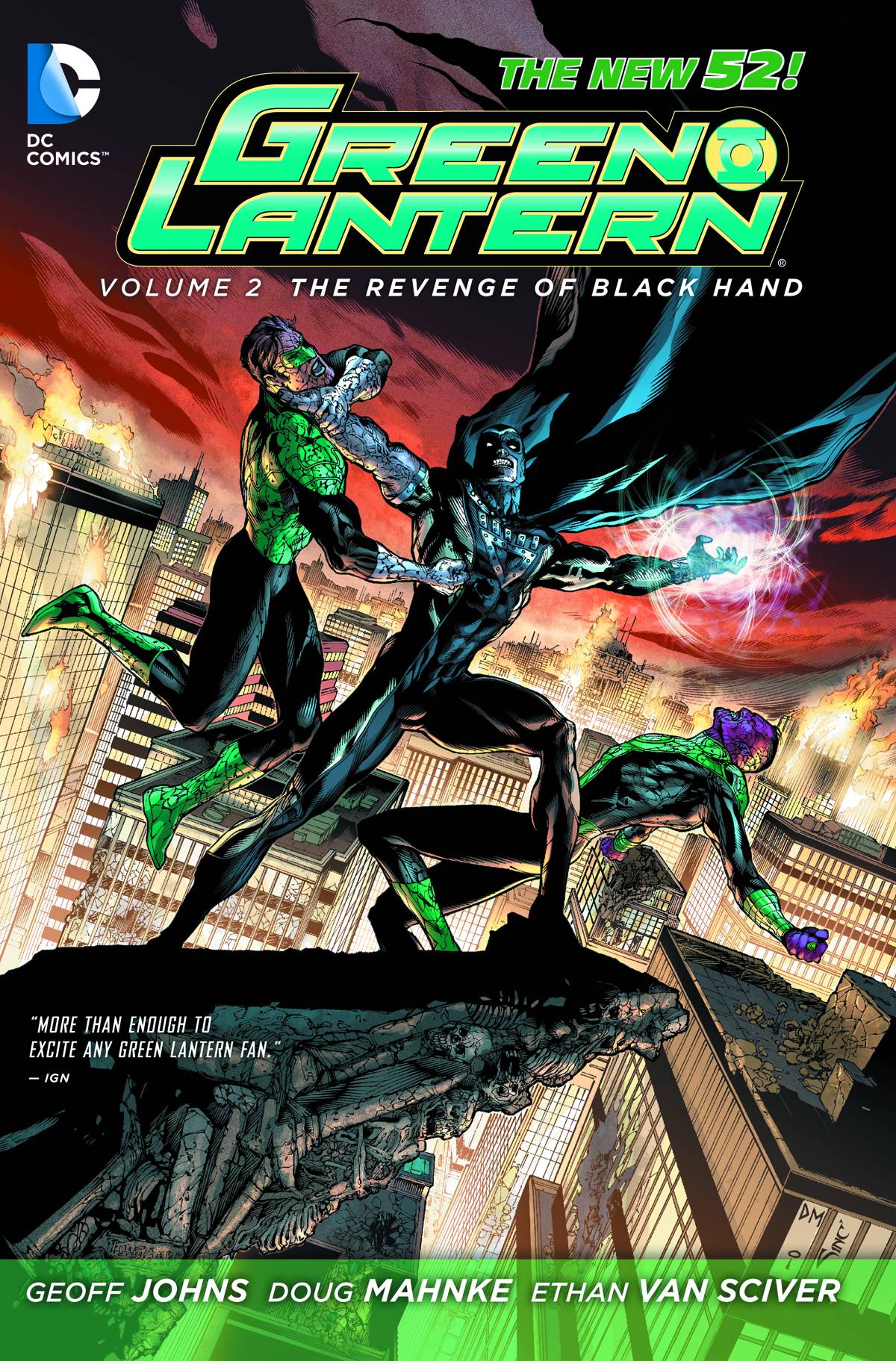 Green Lantern Graphic Novel Volume 2 Revenge of Black Hand (New 52)