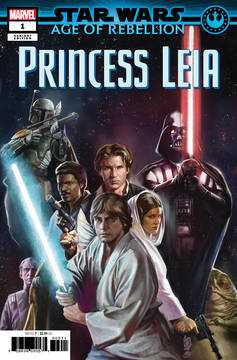 Star Wars Age of Rebellion Princess Leia #1 Camuncoli Bonetti Promo Variant