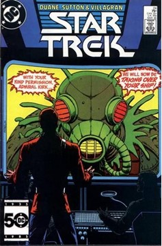 Star Trek #24 [Direct]-Very Fine (7.5 – 9) Jim Starlin Cover. 