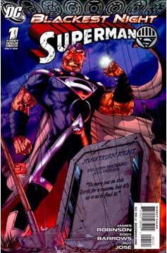 Blackest Night Superman #1 Variant Edition