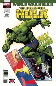 Incredible Hulk #717 Leg
