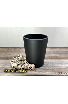 Flexible Dice Cup Black