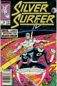 Silver Surfer #15 [Newsstand]-Fine (5.5 – 7)