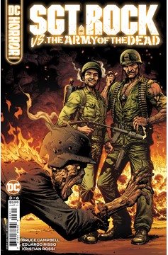 DC Horror Presents Sgt Rock Vs The Army of the Dead #3 Cover A Gary Frank (Mature) (Of 6)
