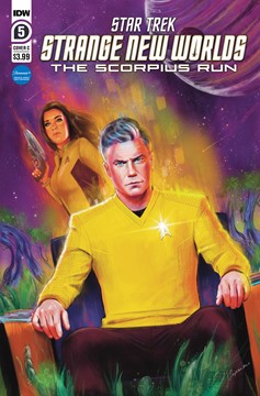 Star Trek: Strange New Worlds--The Scorpius Run #5 Cover C Vilchez