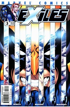 Exiles #3 [Direct Edition]-Very Fine 