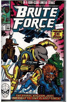 Brute Force #1-4  Comic Pack