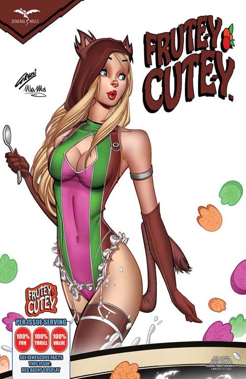 Grimm Fairy Tales 2022 Annual Paul Green 2022 October Cereal Cosplay Collectible Cover #1