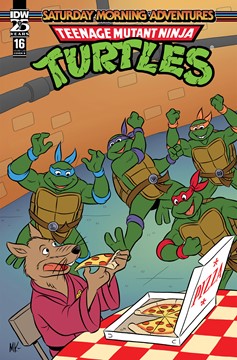 Teenage Mutant Ninja Turtles Saturday Morning Adventures Continued! #16 Cover B Kazaleh