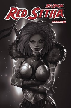 Red Sonja Red Sitha #2 Cover O 7 Copy Last Call Incentive Leirix Black & White