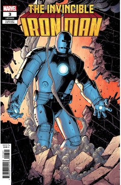 Invincible Iron Man #3 1 for 25 Incentive Bagley Variant (2022)