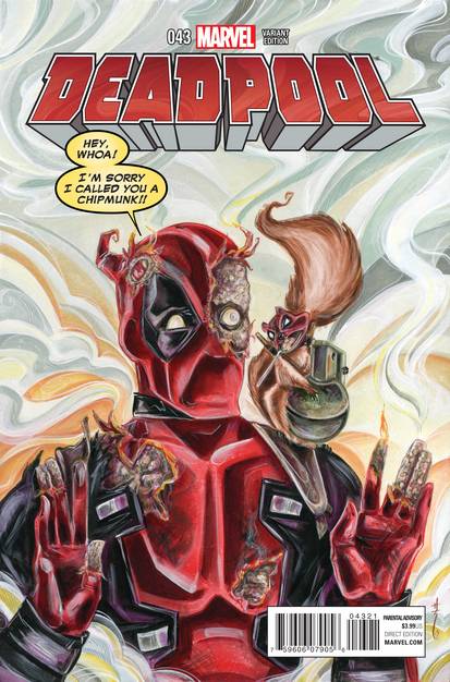 Deadpool #43 (Richard Wom Variant) (2012)