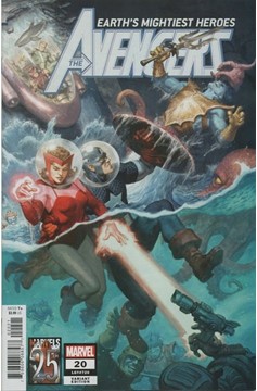 Avengers #20 Rivera Marvels 25th Tribute Variant (2018)