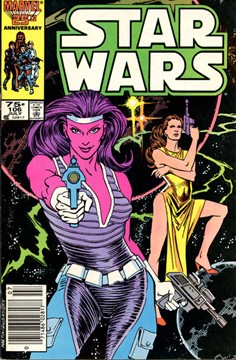 Star Wars #106 [Newsstand]-Fine (5.5 – 7) [Dani & Leia Featured On The Cover, Second To Last Issue]