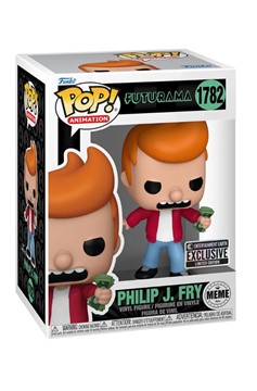 Futurama Philip J. Fry Meme Funko Pop! Vinyl Figure #1782 - Entertainment Earth Exclusive