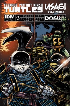 Teenage Mutant Ninja Turtles/Usagi Yojimbo WhereWhen #3 Cover B Eastman