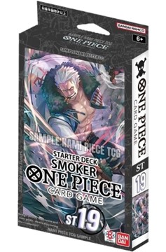 One Piece TCG: Black Smoker Starter Deck [ST-19]