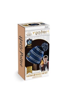 Hp Wizarding World Knit Kit Ravenclaw House Bobble Hat