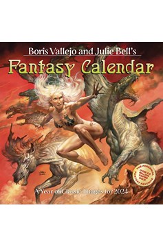 Boris Vallejo Julie Bell Fantasy 2024 Wall Calendar