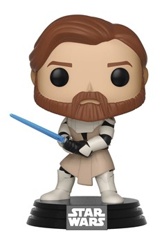 Pop Star Wars Clone Wars Obi Wan Kenobi Vinyl Figure